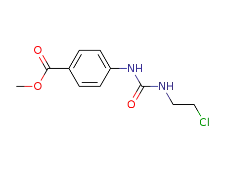 METHYL 4-(([(2-CHLOROETHYL)AMINO]CARBONYL)AMINO)BENZENECARBOXYLATE