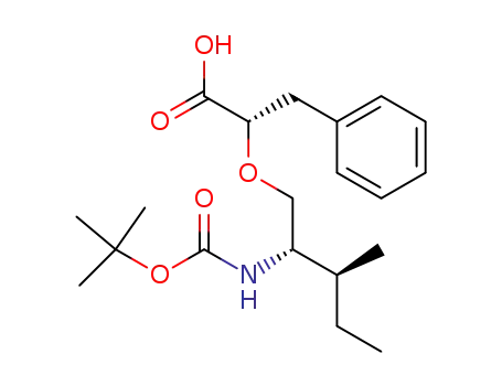 (2S)-[(2'S)-T-BOC-AMINO-(3'S)-METHYL-1-PENTYLOXY]-3-PHENYLPROPIONIC ACID