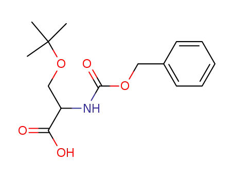 Molecular Structure of 14464-36-9 (DL-3-TERT-BUTOXY-N-CARBOXYALANINE, N-BENZYL ESTER)
