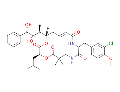 C<sub>36</sub>H<sub>47</sub>ClN<sub>2</sub>O<sub>9</sub>