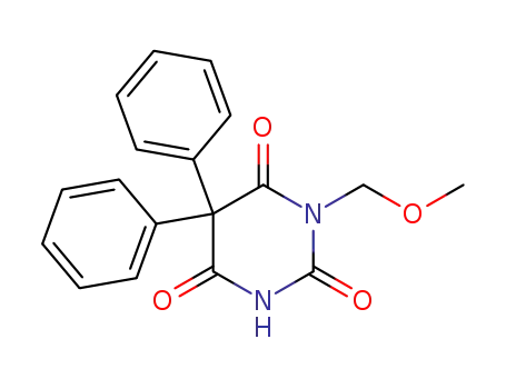 2,4,6(1H,3H,5H)-Pyrimidinetrione, 1-(methoxymethyl)-5,5-diphenyl-