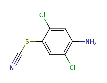 Thiocyanic acid, 4-amino-2,5-dichlorophenyl ester