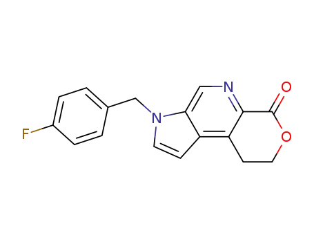 7-(4-fluorobenzyl)-1,7-dihydropyrano[3,4-b]pyrrolo[3,2-d]pyridin-4(2H)-one