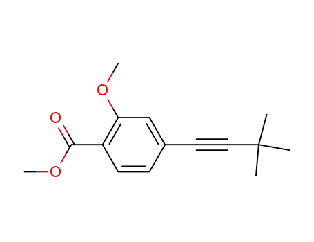 methyl 2-methoxy-4-(3,3-dimethylbut-1-ynyl)benzoate