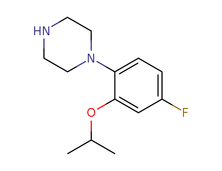 Piperazine, 1-[4-fluoro-2-(1-methylethoxy)phenyl]-