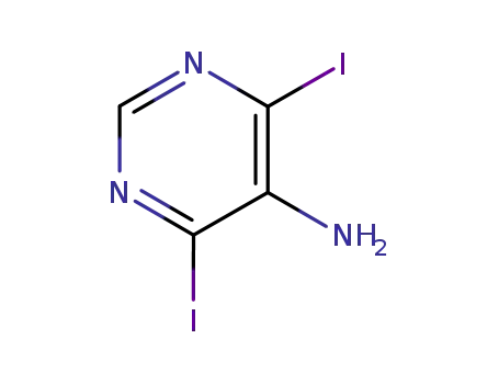4,6-Diiodopyrimidin-5-amine