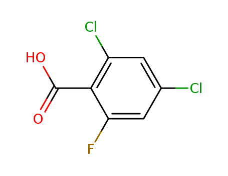2,4-Dichloro-6-fluorobenzoic acid cas no. 904285-09-2 98%