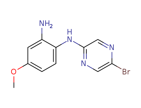 N-(5-Bromopyrazin-2-yl)-2-amino-4-methoxyaniline