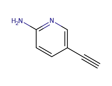 Molecular Structure of 82454-61-3 (5-ethynyl-2-pyridinaMine)