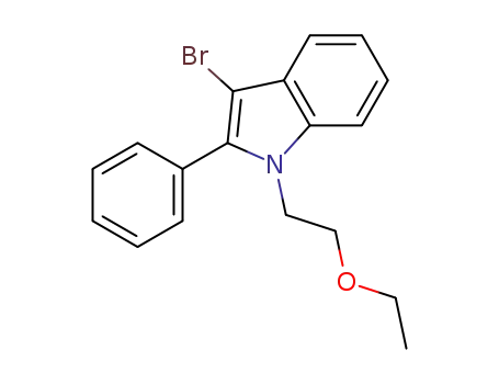 3-bromo-1-(2-ethoxyethyl)-2-phenyl-1H-indole