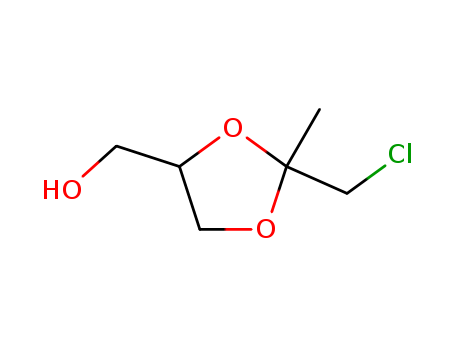 [2-(chloromethyl)-2-methyl-1,3-dioxolan-4-yl]methanol