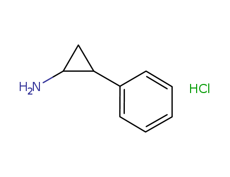 Cyclopropanamine,2-phenyl-, hydrochloride (1:1)