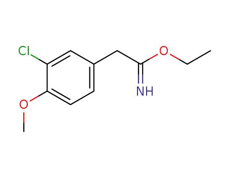 ethyl 3-chloro-4-methoxyphenylmethylimidate