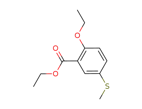 ethyl 5-methylthio-2-ethoxybenzoate