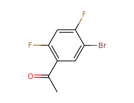 5-bromo-2,4-difluoroacetophenobe
