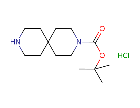 3,9-Diazaspiro[5.5]undecane-3-carboxylic acid, 1,1-dimethylethyl ester,
monohydrochloride