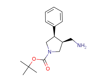 트랜스-tert-부틸 3-(a미노메틸)-4-페닐피롤리딘-1-카르복실레이트 염산염