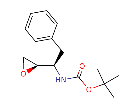 Carbamic acid, N-[(1R)-1-(2R)-2-oxiranyl-2-phenylethyl]-, 1,1-dimethylethyl ester