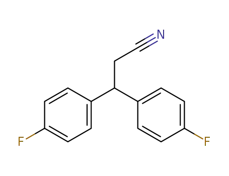 3,3-bis(4-fluorophenyl)propionitrile