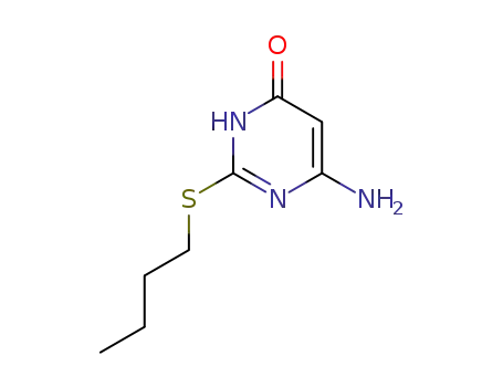 6-amino-2-(butylsulfanyl)pyrimidin-4(1H)-one