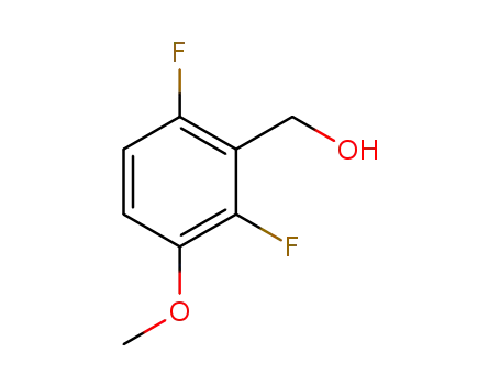 Molecular Structure of 886498-45-9 (2,6-DIFLUORO-3-METHOXYBENZYL ALCOHOL)