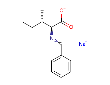 L-Isoleucine, N-(phenylmethylene)-, sodium salt