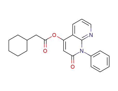 4-cyclohexylacetoxy-1-phenyl-1,8-naphthyridin-2(1H)-one