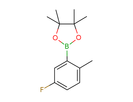 5-Fluoro-2-Methylbenzeneboronic acid pinacol ester,  97%(1030832-38-2)