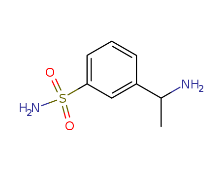 Benzenesulfonamide, 3-(1-aminoethyl)-