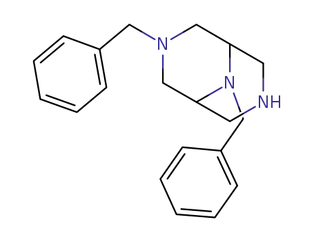 Molecular Structure of 864448-31-7 (3,7,9-Triazabicyclo[3.3.1]nonane, 3,9-bis(phenylmethyl)-)