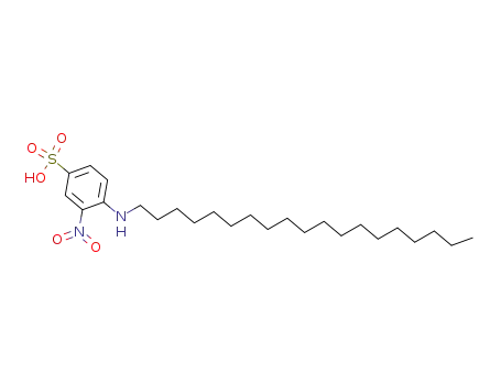 3-nitro-4-nonadecylamino-benzenesulfonic acid