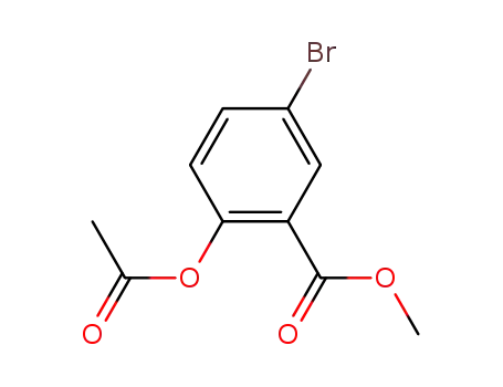 2-acetoxy-5-bromobenzoic acid methyl ester