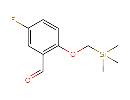 Benzaldehyde, 5-fluoro-2-[(trimethylsilyl)methoxy]-