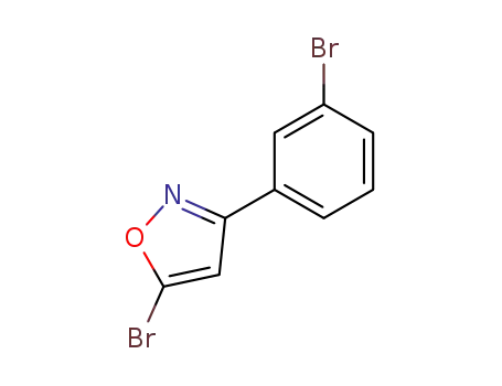 5-BROMO-3-(3-BROMOPHENYL)ISOXAZOLE