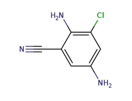 2,5-DIAMINO-3-클로로벤조니트릴