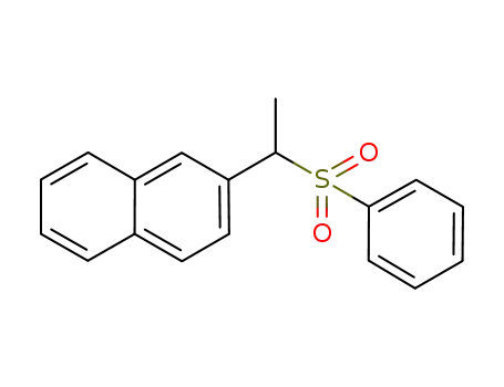 2-(1-(phenylsulfonyl)ethyl)naphthalene