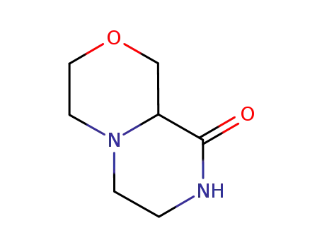 피라지노[2,1-c][1,4]옥사진-9(6H)-온, 헥사하이드로-