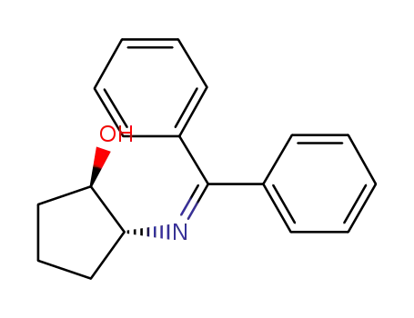 Molecular Structure of 939398-69-3 ((1R,2R)-2-[(DiphenylMethylene)aMino]-cyclopentanol)