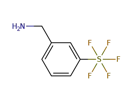 1-[3-(pentafluoro-λ<sup>6</sup>-sulfanyl)phenyl]methanamine