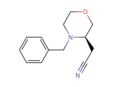 (R)-4-BENZYL-3-CYANOMETHYLMORPHOLINE