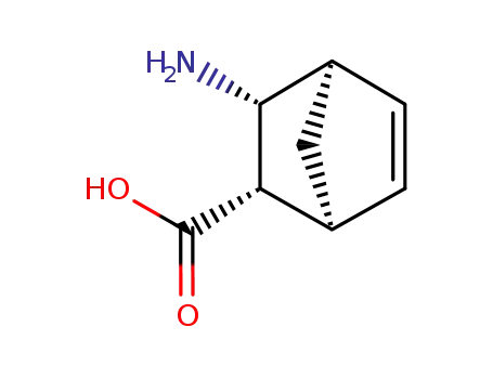 Molecular Structure of 92511-32-5 (3-EXO-AMINOBICYCLO[2.2.1]HEPT-5-ENE-2-EXO-CARBOXYLIC ACID)