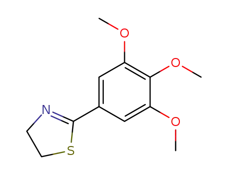 Thiazole, 4,5-dihydro-2-(3,4,5-trimethoxyphenyl)-