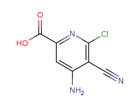 2-피리딘카르복실산, 4-아미노-6-클로로-5-시아노-