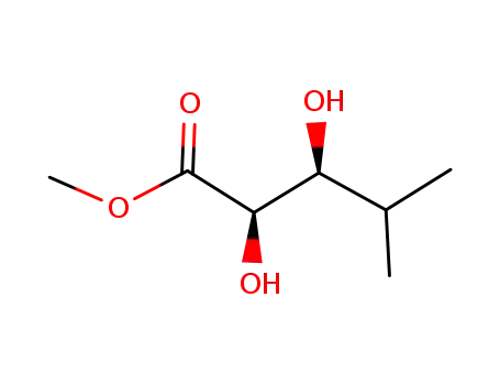 (2R,3S)-2,3-dihydroxy-4-methylpentanoic acid methyl ester