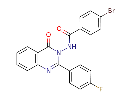 4-bromo-N-[2-(4-fluoro-phenyl)-4-oxo-4H-quinazolin-3-yl]-benzamide