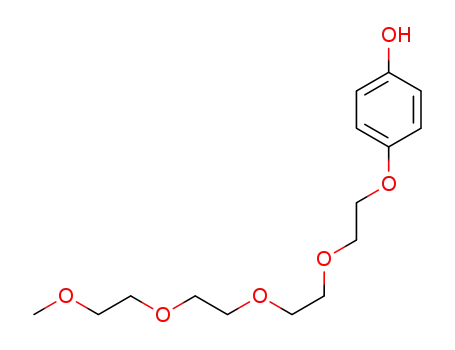 Molecular Structure of 845910-52-3 (Phenol, 4-(3,6,9,12-tetraoxatridec-1-yloxy)-)