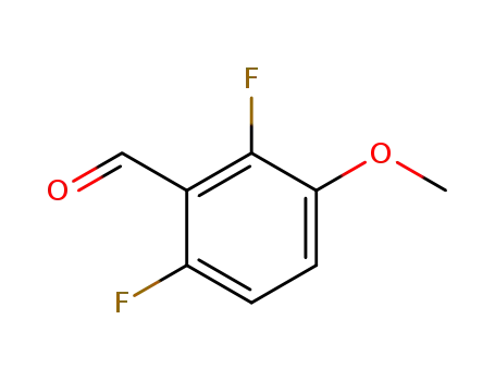 Molecular Structure of 149949-30-4 (2,6-Difluoro-3-methoxyBenzaldehyde)