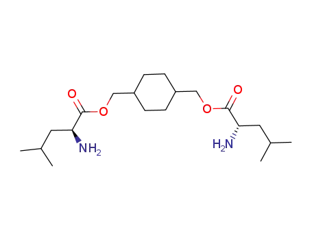 Molecular Structure of 893447-84-2 (L,L-leucine 1,4-cyclohexanedimethanol diester)