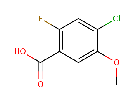4-Chloro-2-fluoro-5-methoxybenzoic acid