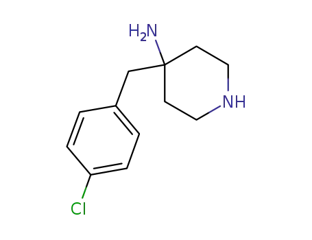 4-PiperidinaMine, 4-[(4-chlorophenyl)Methyl]-